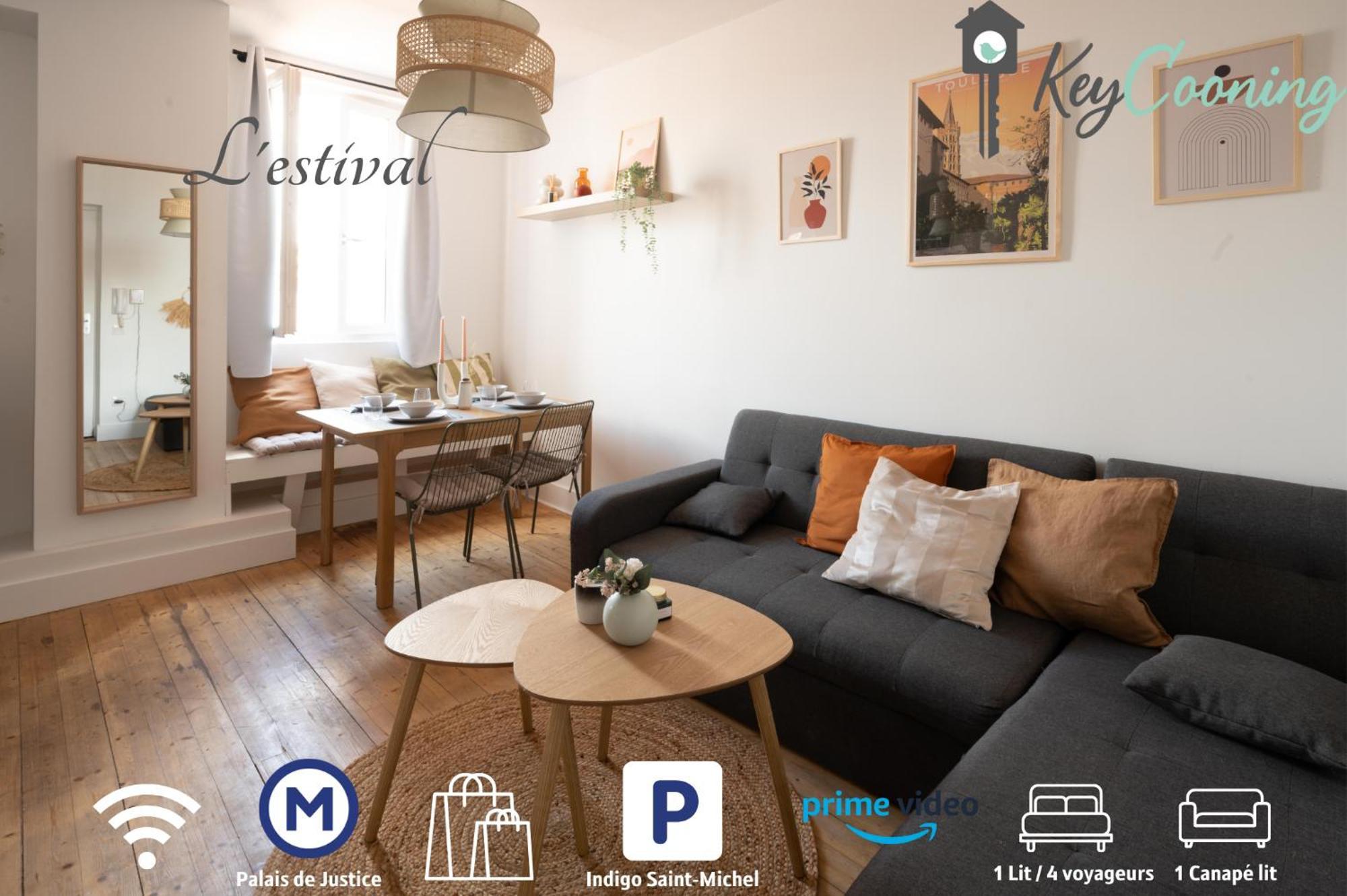 L'Estival Champetre - Metro Et Tramway A Cote Apartment Тулуза Екстериор снимка